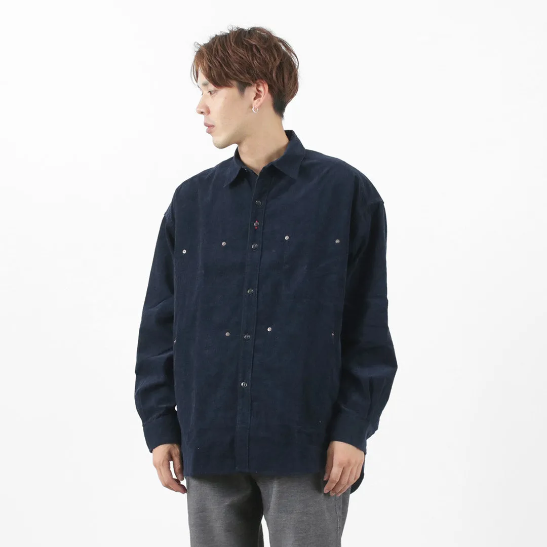 FOB FACTORY / F3482 CORDUROY BALL SHIRT