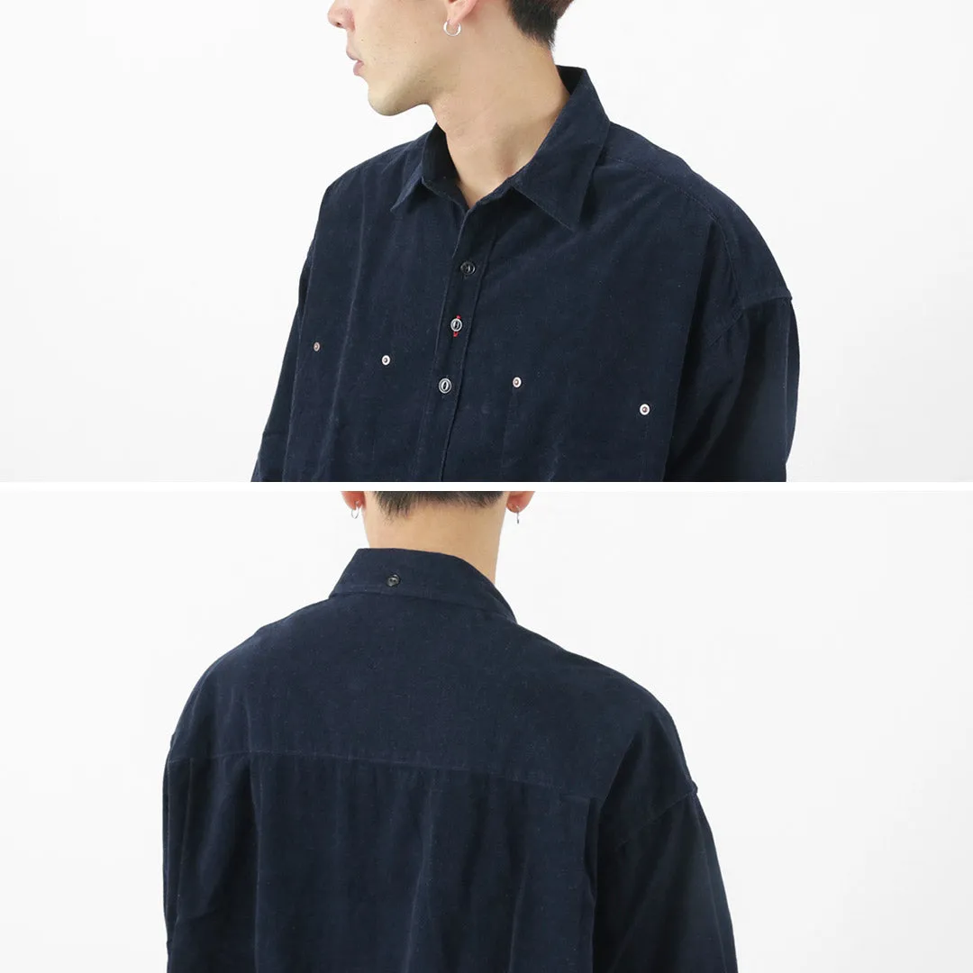 FOB FACTORY / F3482 CORDUROY BALL SHIRT