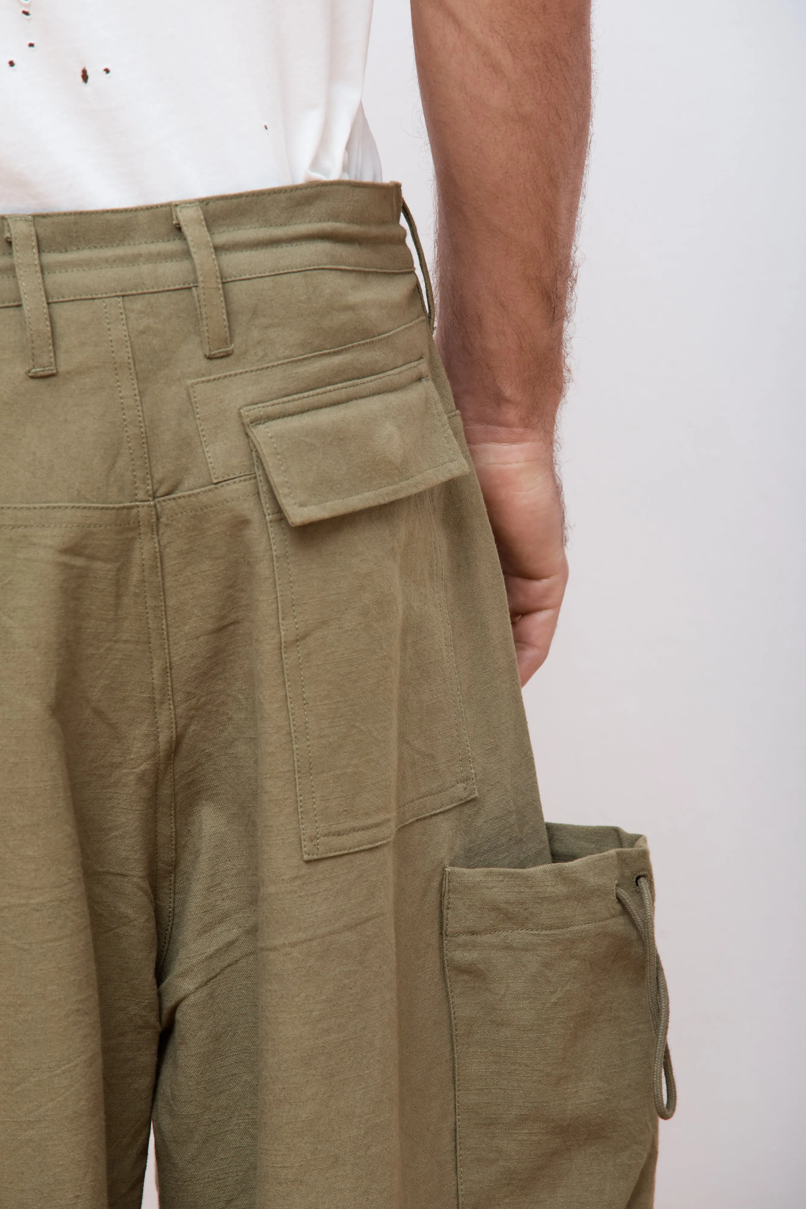 Forager Pants Olive Slub