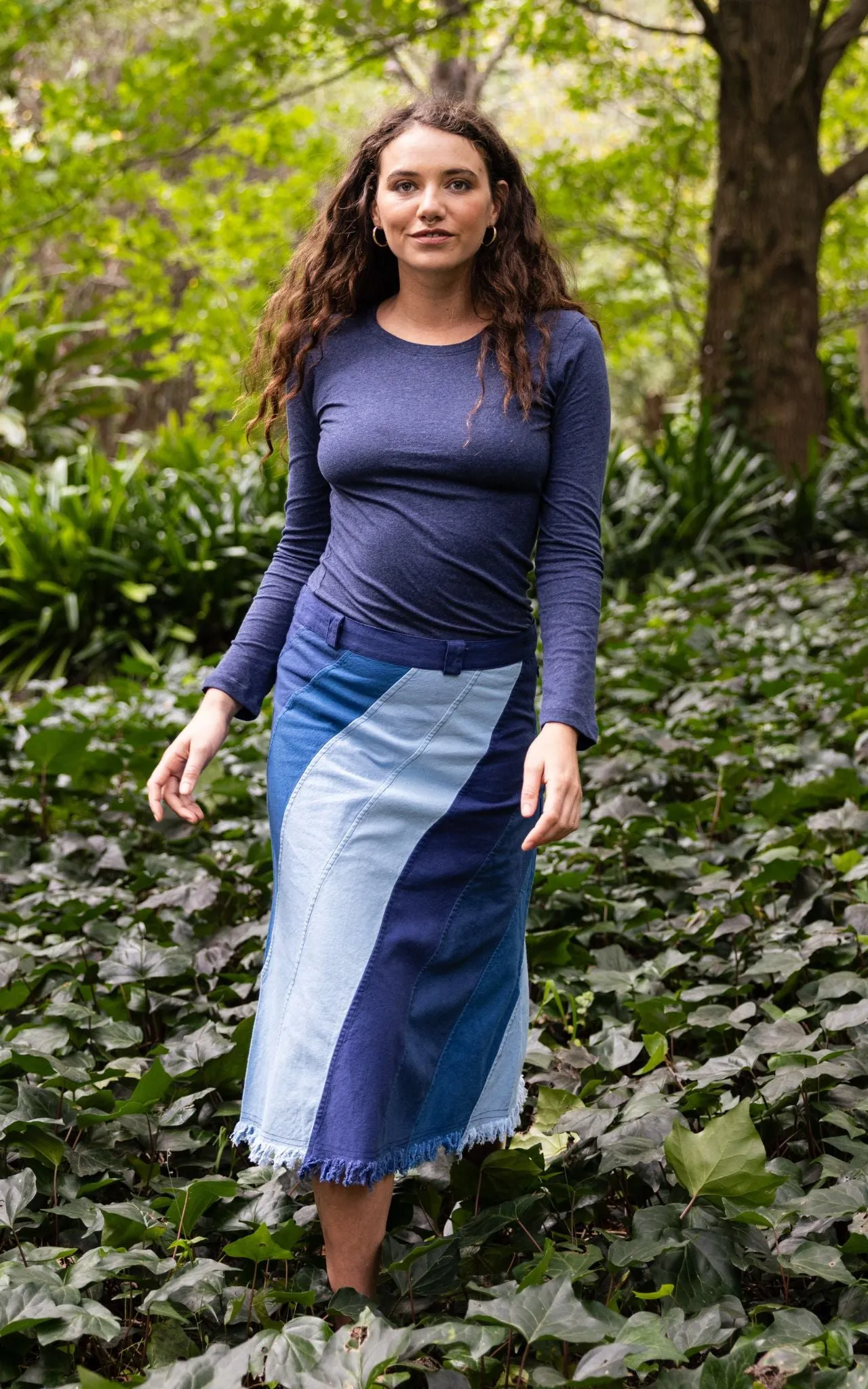 Freya Skirt - Blue