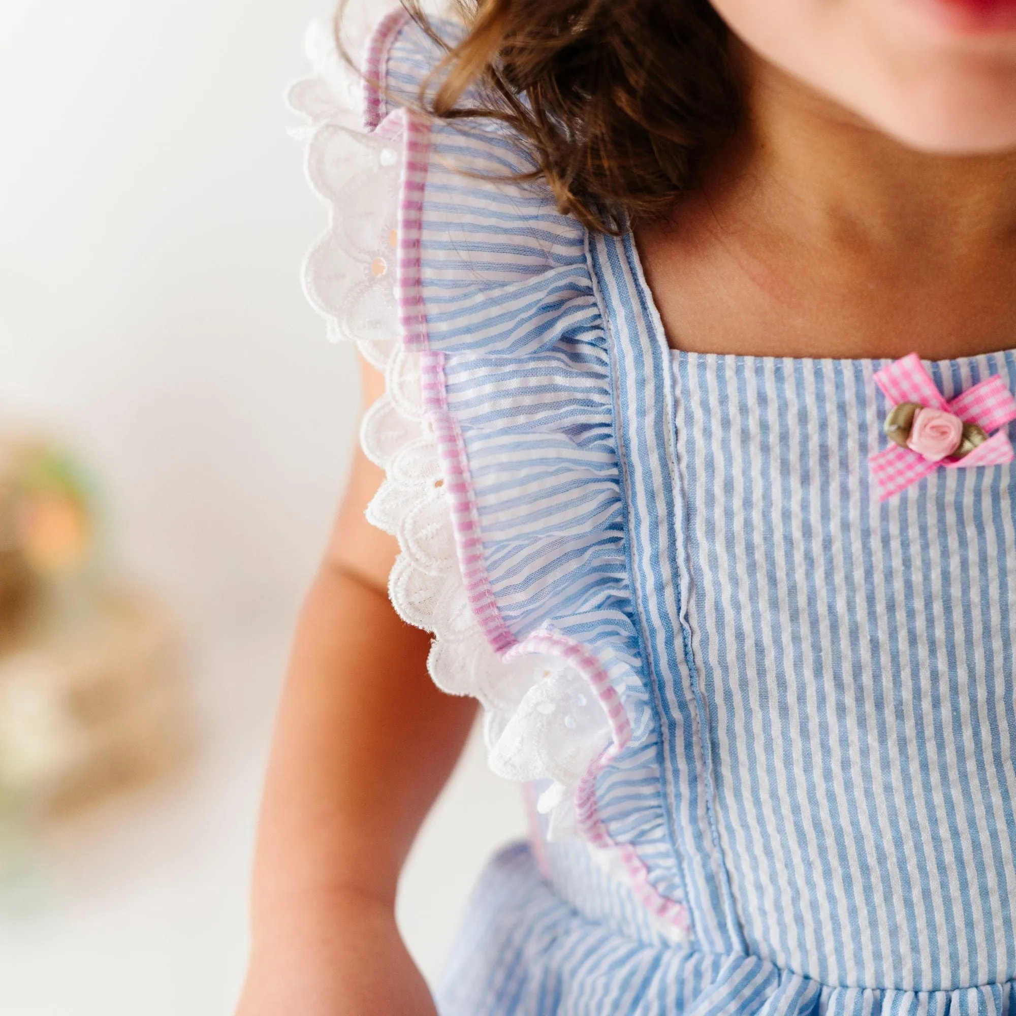 Gingham Tiered Dress