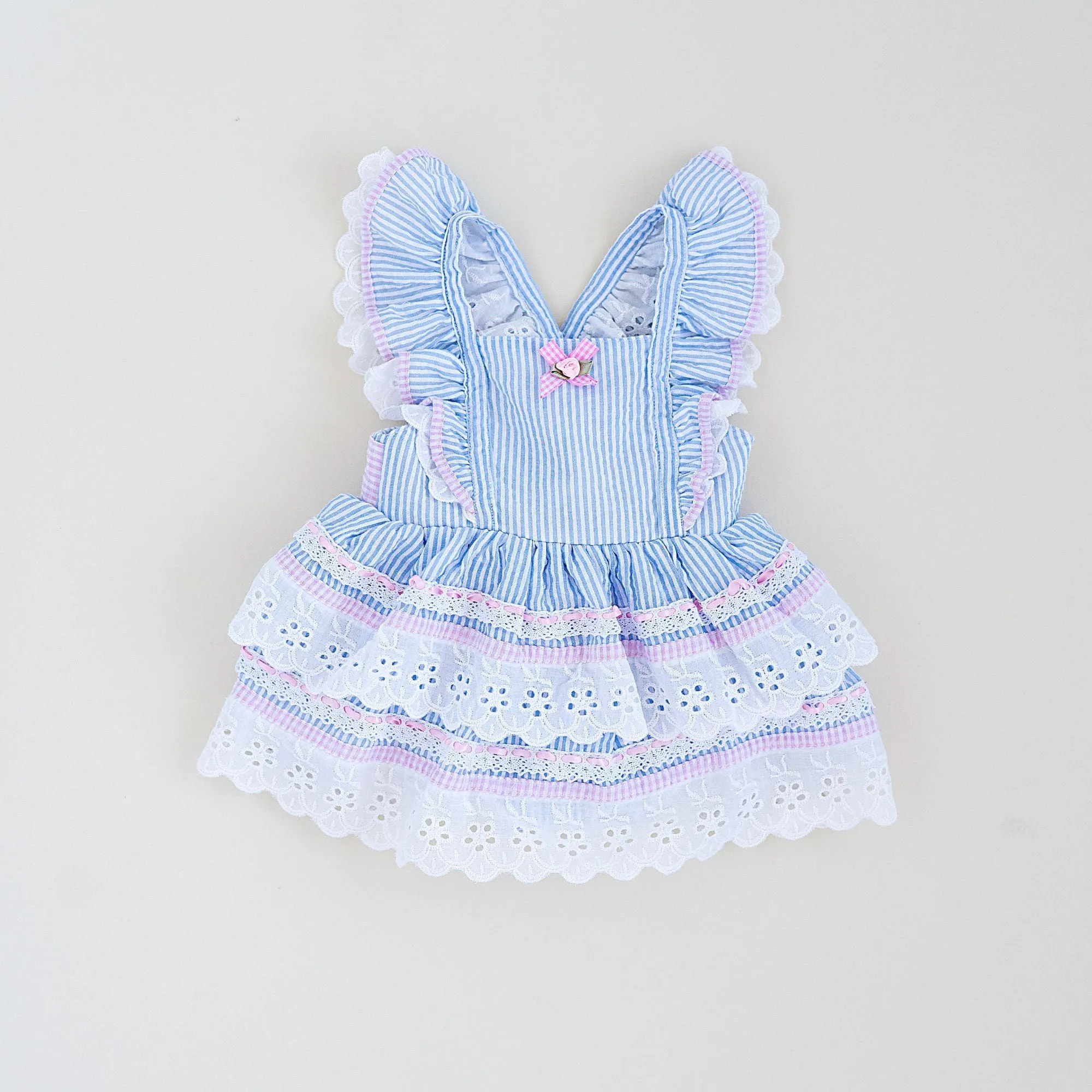 Gingham Tiered Dress