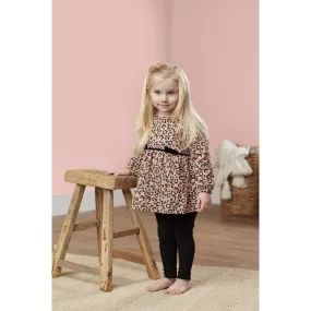 Girls Mud Pie Leopard Tunic Set