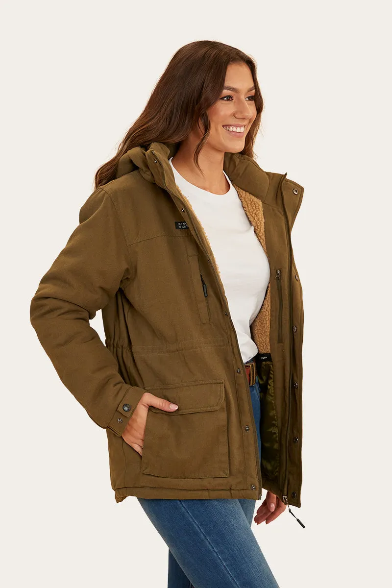 Hadley Womens Jacket - Military Green