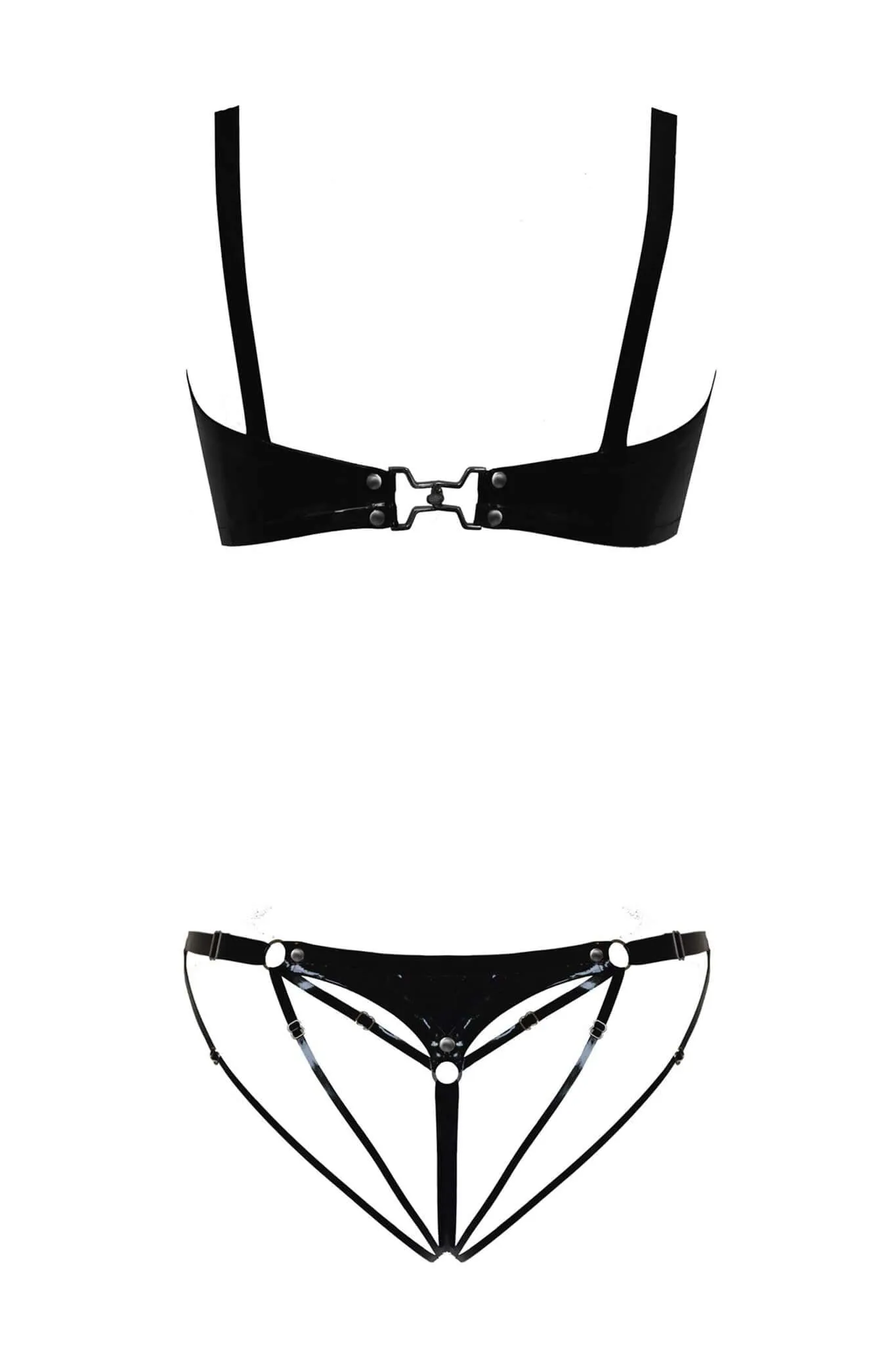 Hecate Latex Lingerie Set