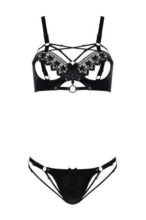 Hecate Latex Lingerie Set