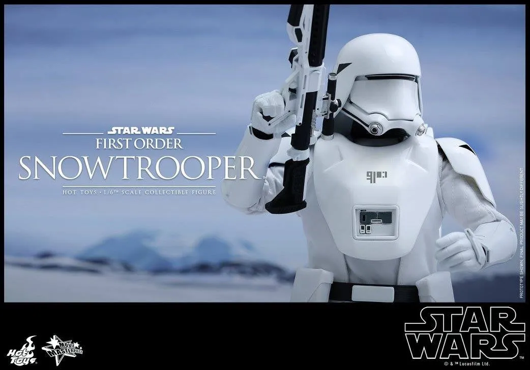 Hot Toys – MMS321 – Star Wars: The Force Awakens - 1/6th scale First Order Snowtrooper