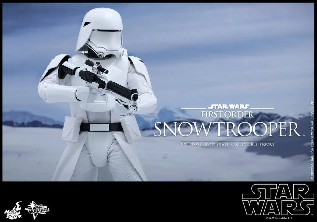 Hot Toys – MMS321 – Star Wars: The Force Awakens - 1/6th scale First Order Snowtrooper