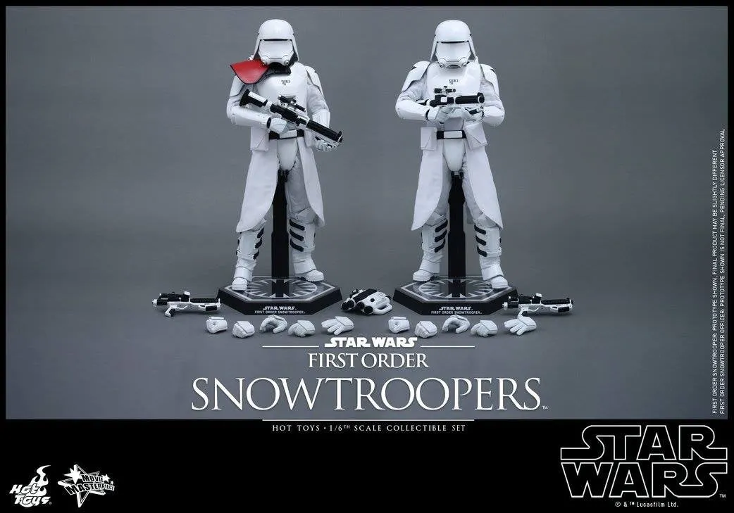 Hot Toys - MMS323 – Star Wars: The Force Awakens - 1/6th scale First Order Snowtroopers Collectible Figures Set