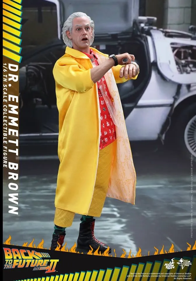 Hot Toys – MMS380 – Back to the Future Part II –  Dr. Emmett Brown