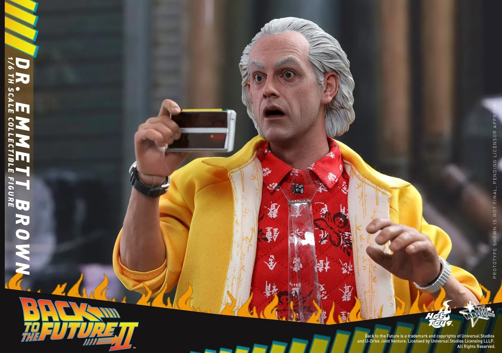 Hot Toys – MMS380 – Back to the Future Part II –  Dr. Emmett Brown