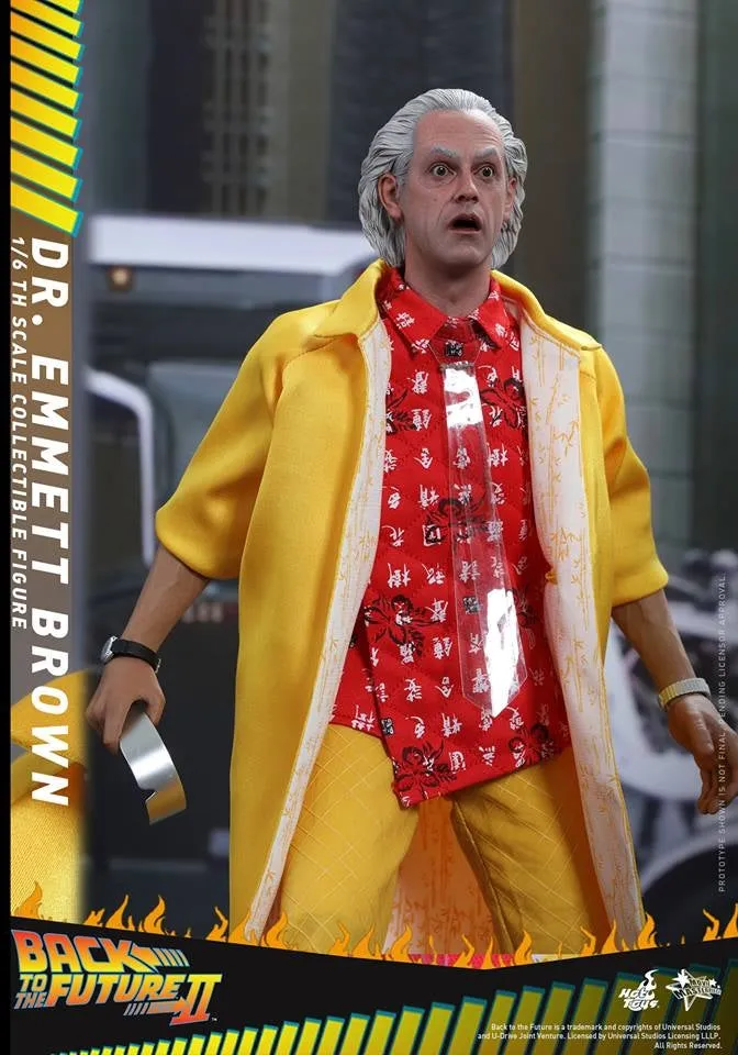 Hot Toys – MMS380 – Back to the Future Part II –  Dr. Emmett Brown