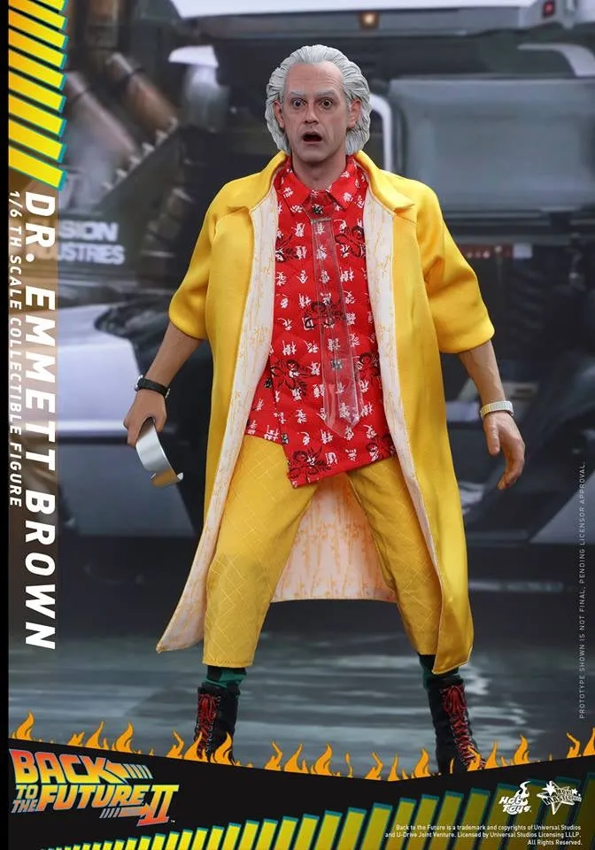 Hot Toys – MMS380 – Back to the Future Part II –  Dr. Emmett Brown