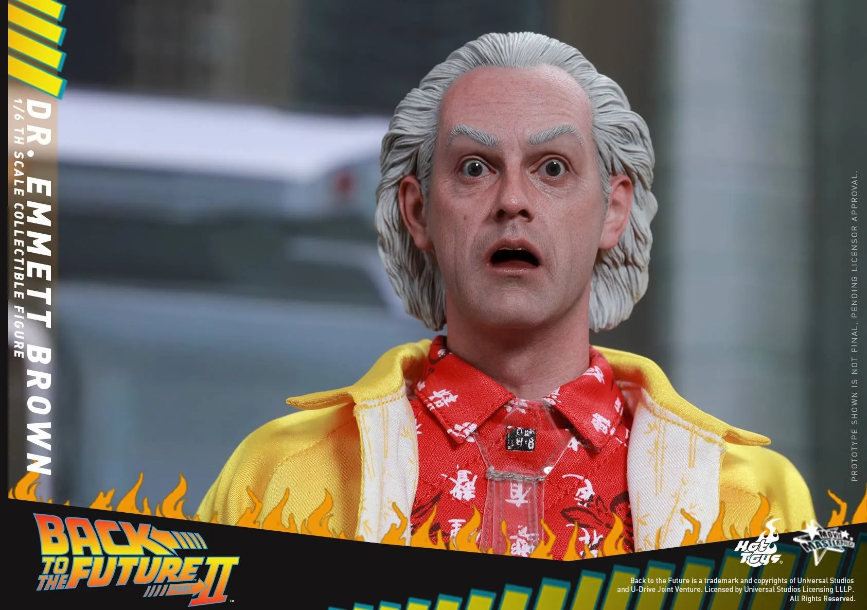 Hot Toys – MMS380 – Back to the Future Part II –  Dr. Emmett Brown