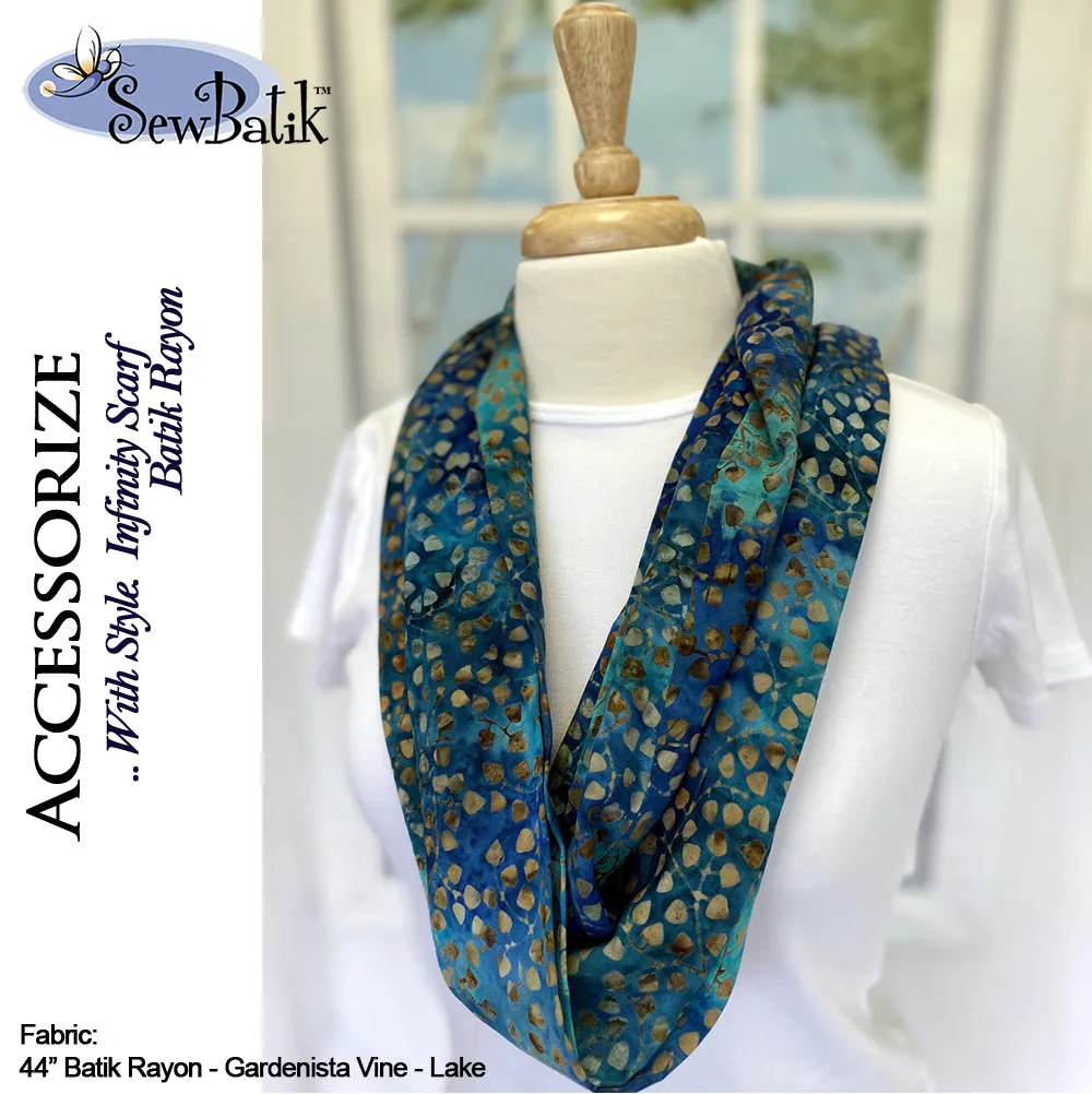 Infinity Scarf Kit - Batik Rayon