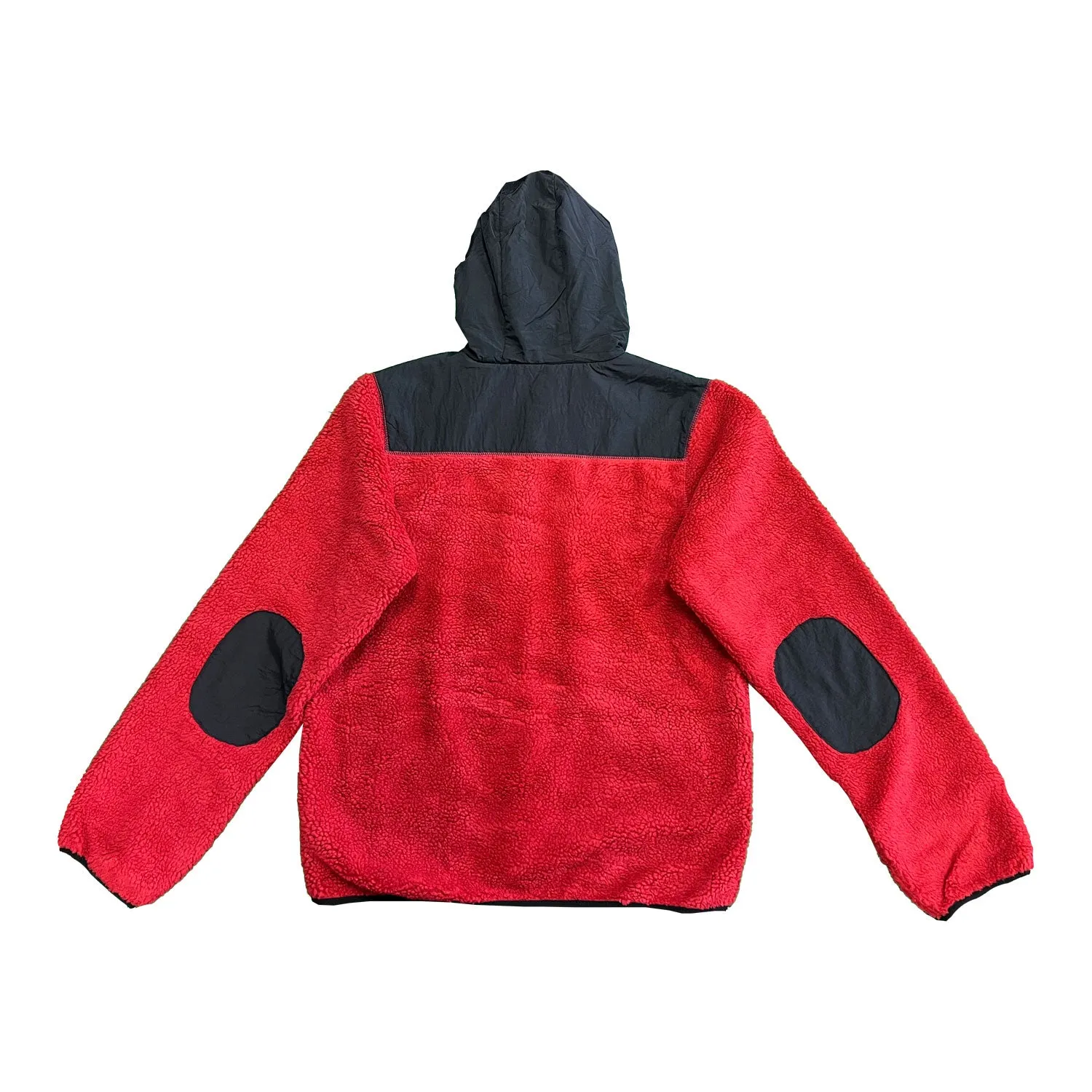 Jack & Jones Men's Red Jacket Authentic Sherpa Teddy Fleece (S02)