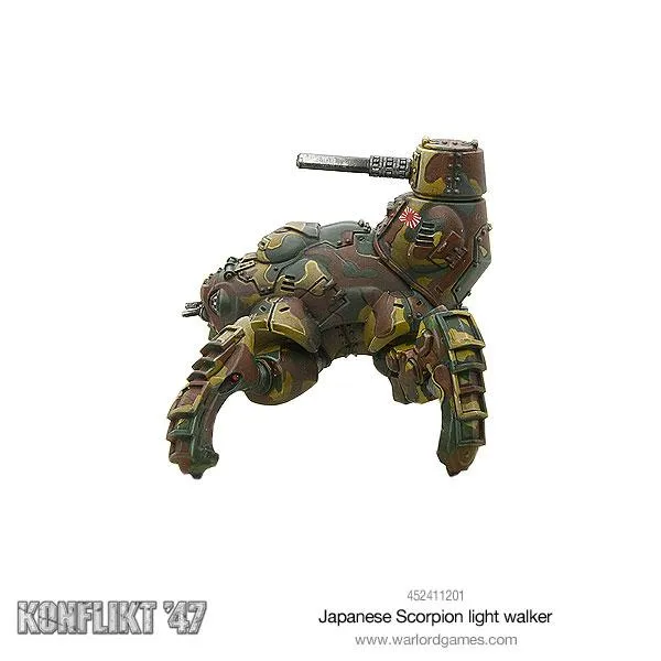 Japanese Scorpion light walker