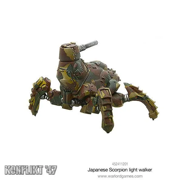 Japanese Scorpion light walker