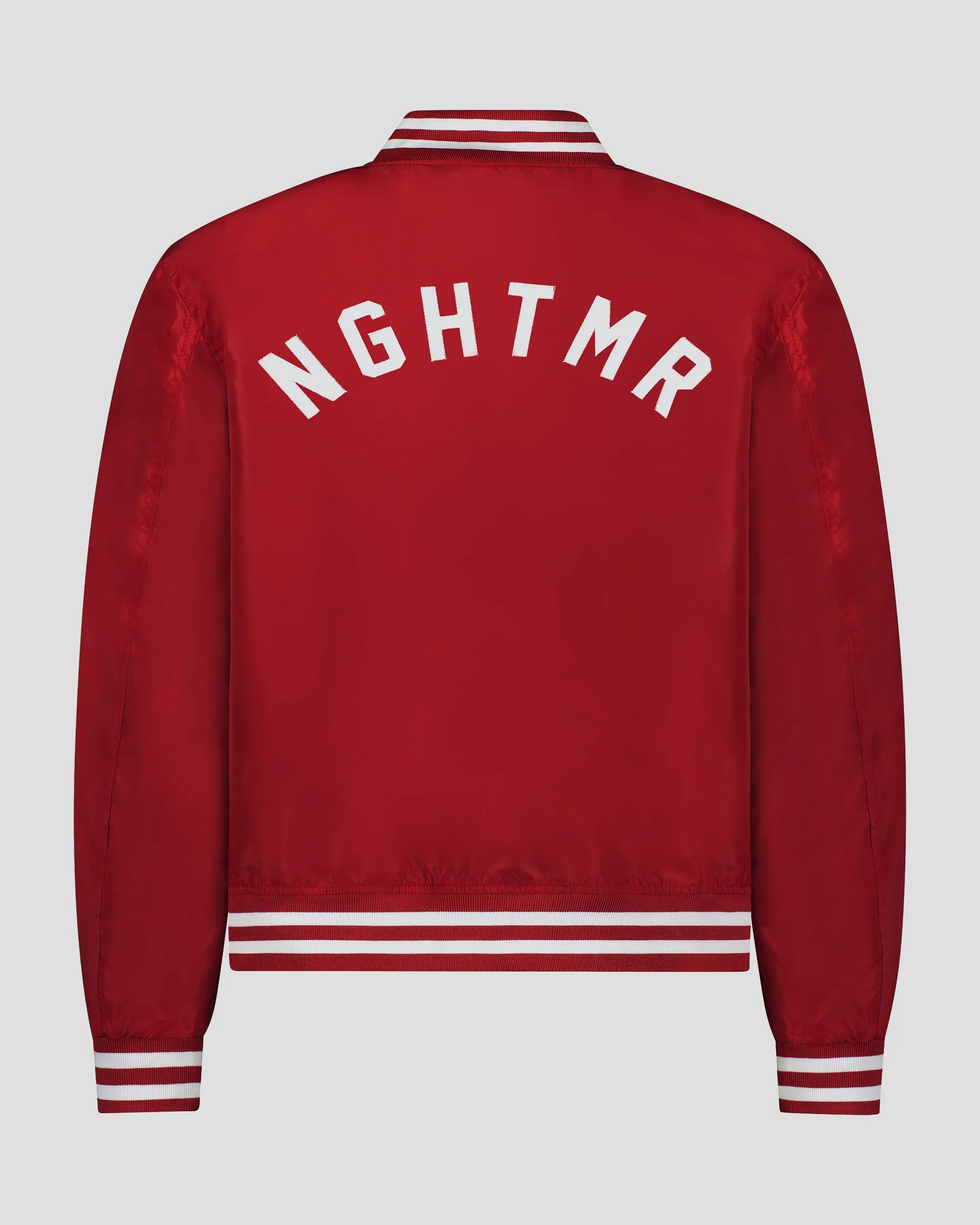 Kamaru Usman - NGHTMR Bomber Jacket - Scarlet