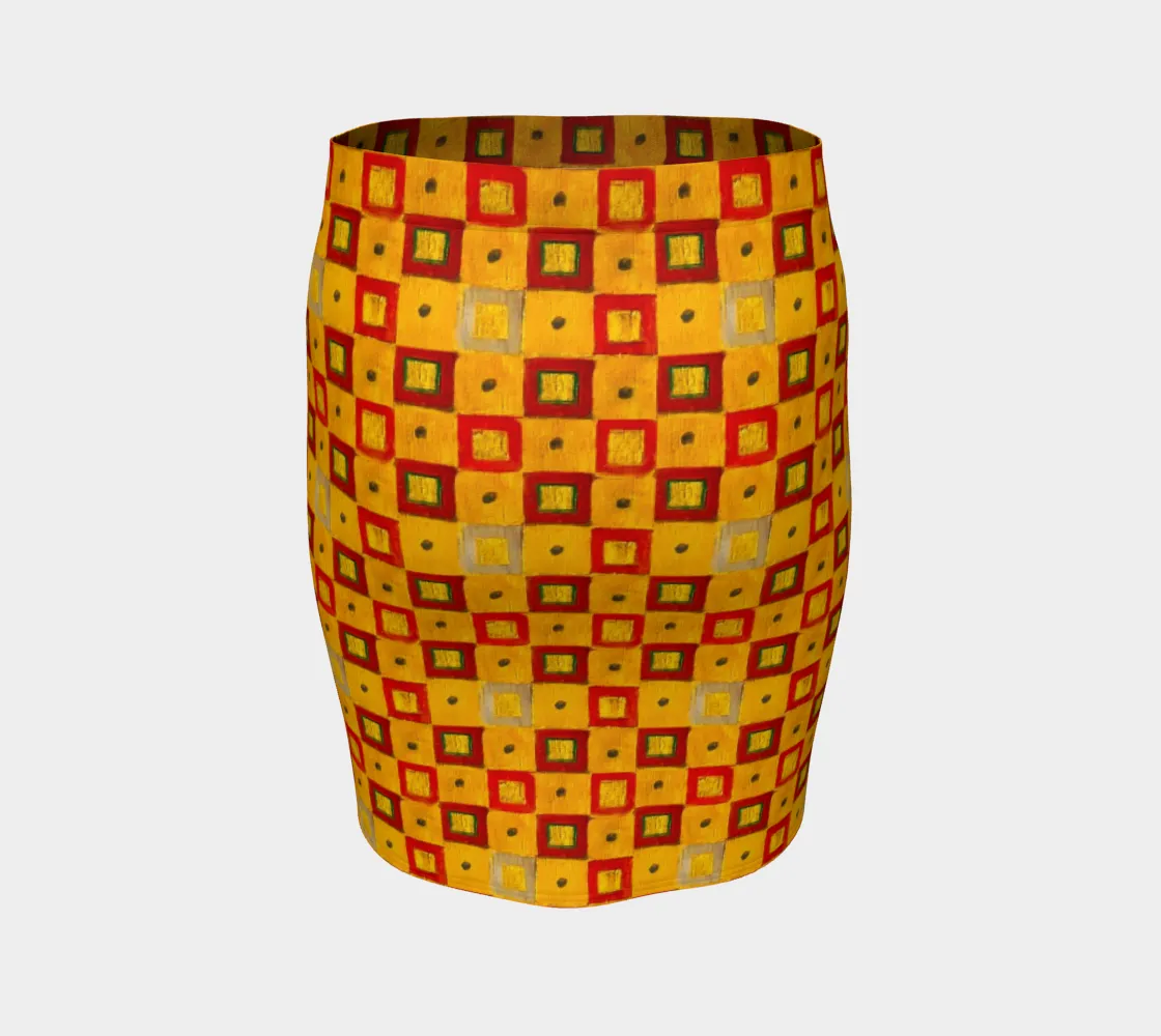 Klimt Matrix Fitted Skirt