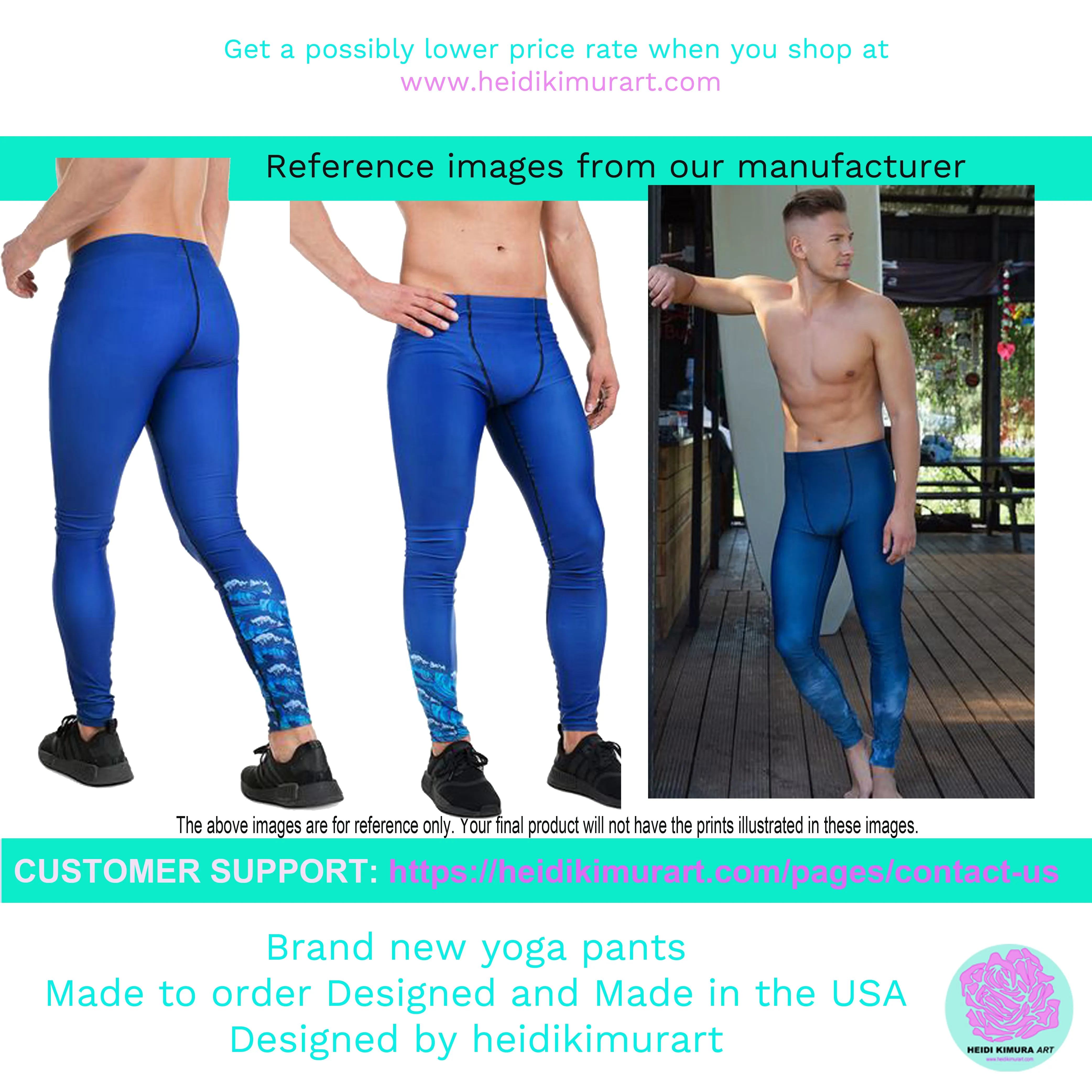 Light Pastel Purple Meggings, Purple Solid Color Compression Men Tights Men's Leggings- Made in USA/EU/MX