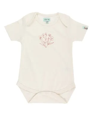 Lilly and Sid Organic Collection Romper, Bodysuit and Hat Gift Set (0-12mths)