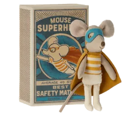 Little Brother Superhero Mouse in Box