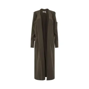 Long Coat in Brown