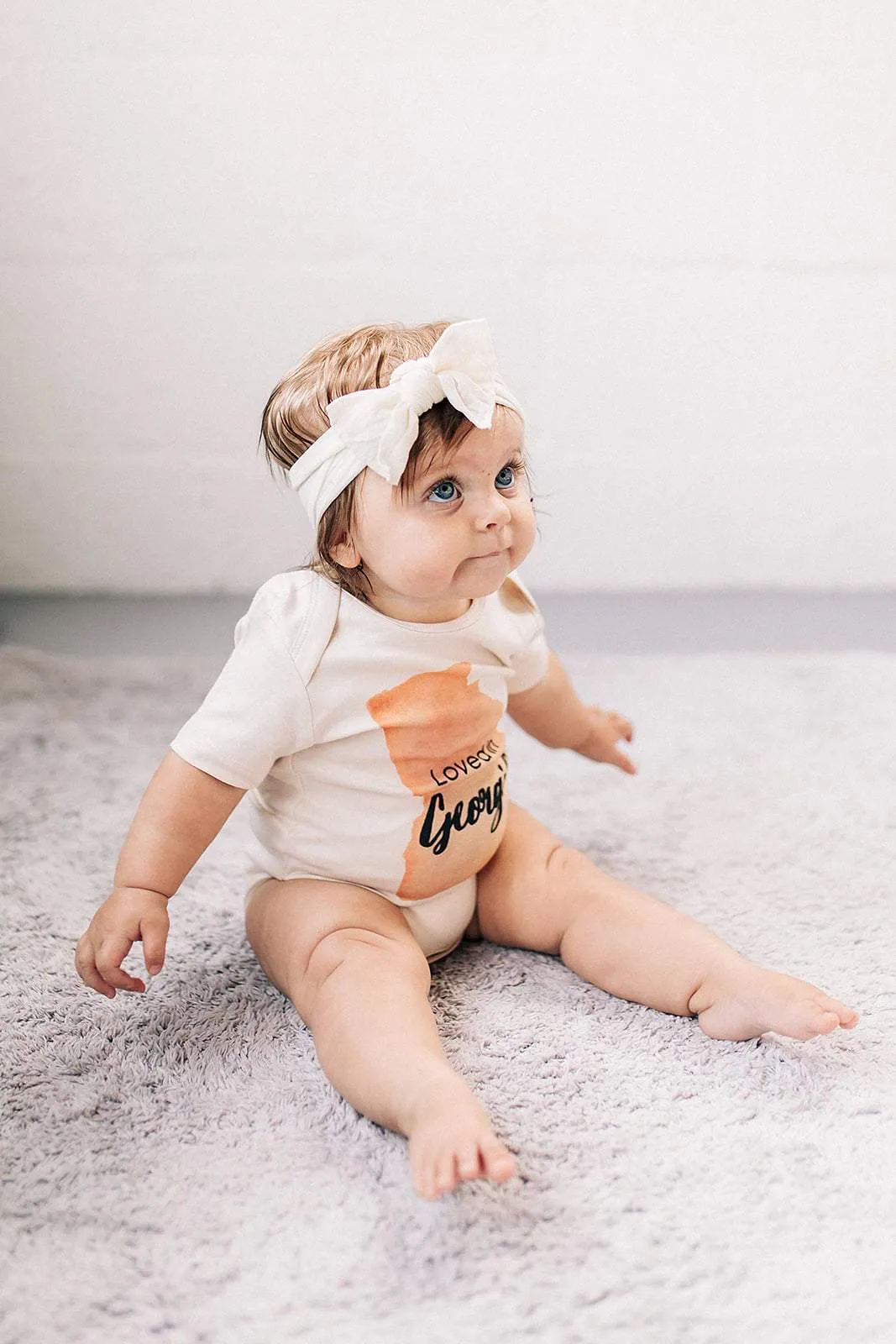 Loved in Georgia Organic Baby Onesie®