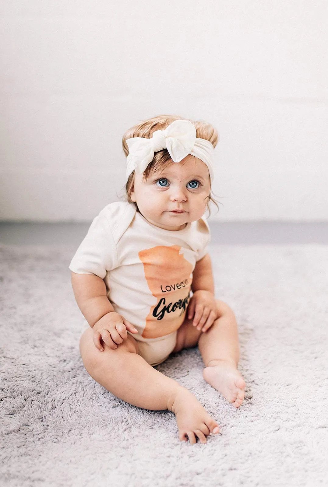 Loved in Georgia Organic Baby Onesie®