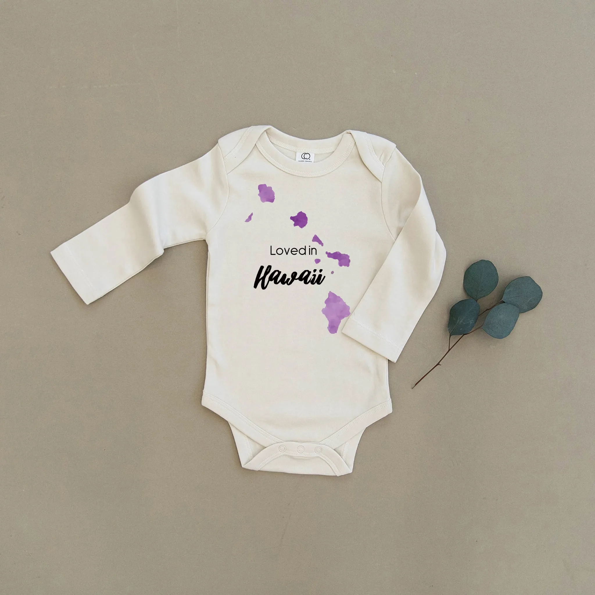 Loved in Hawaii Organic Baby Onesie®