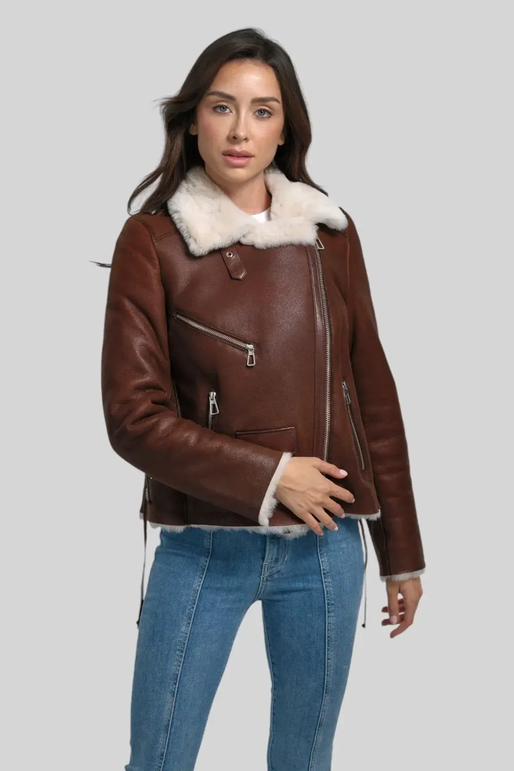 Luisa Sheepskin Jacket