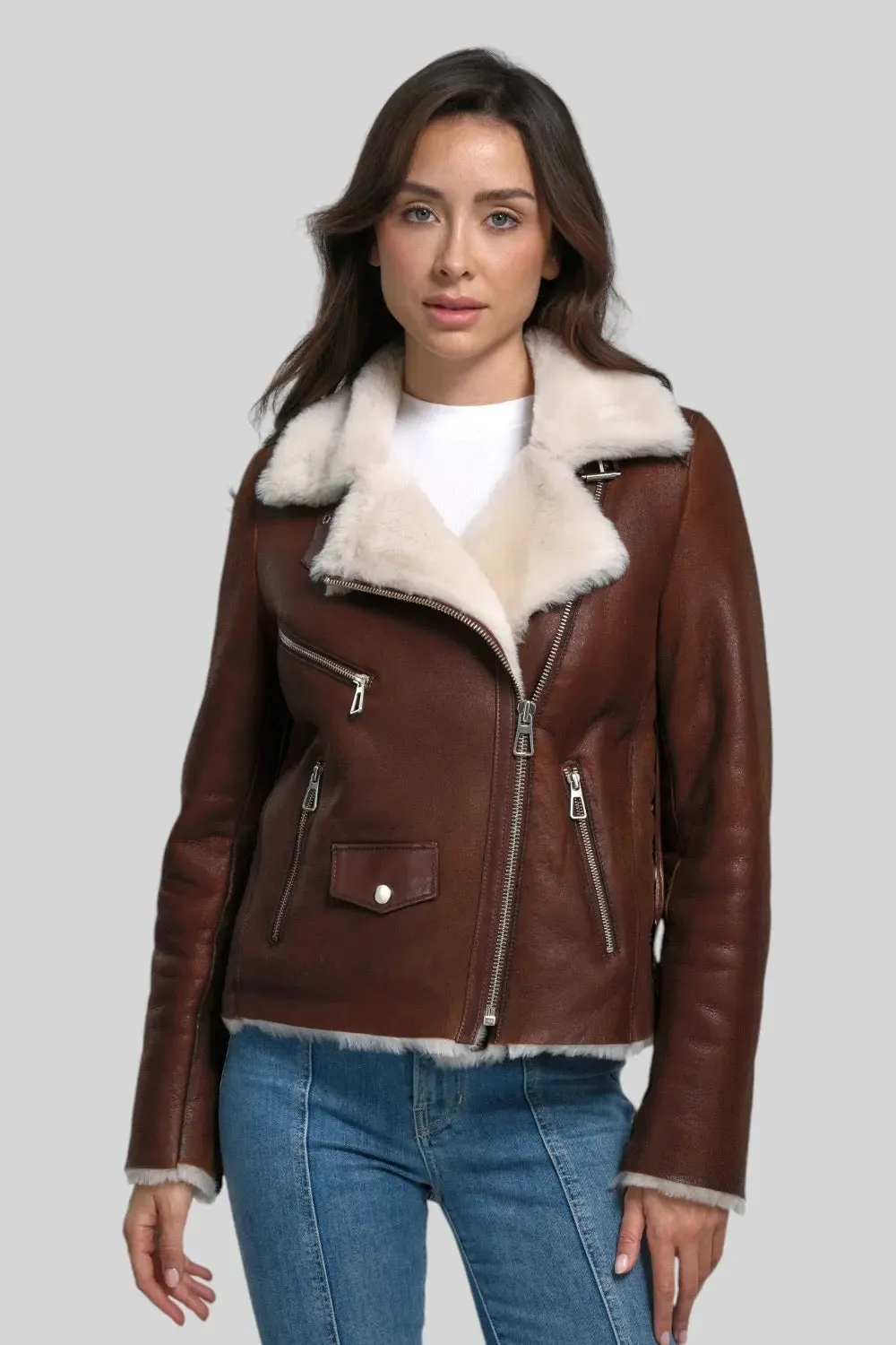 Luisa Sheepskin Jacket