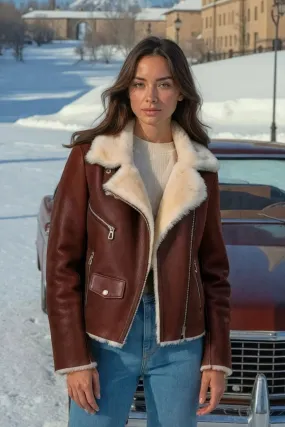 Luisa Sheepskin Jacket