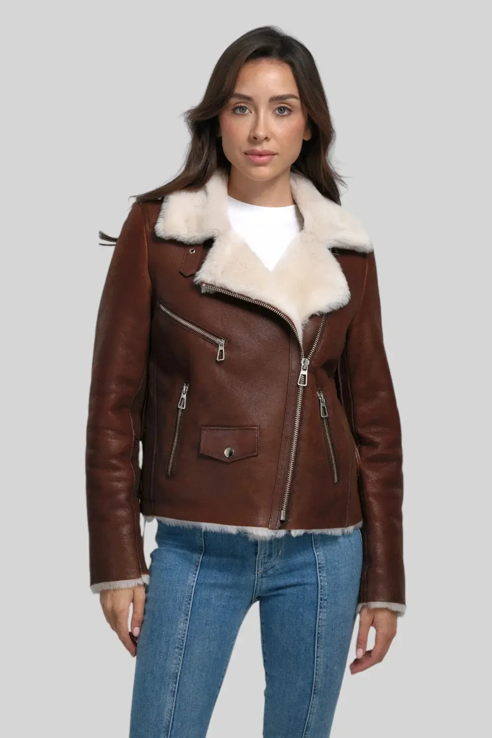 Luisa Sheepskin Jacket