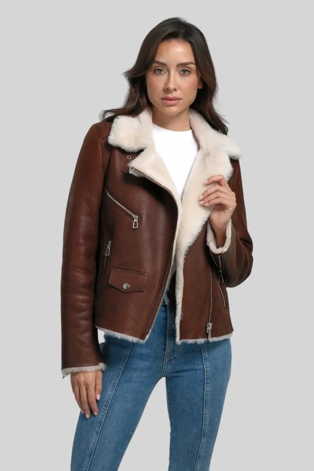 Luisa Sheepskin Jacket