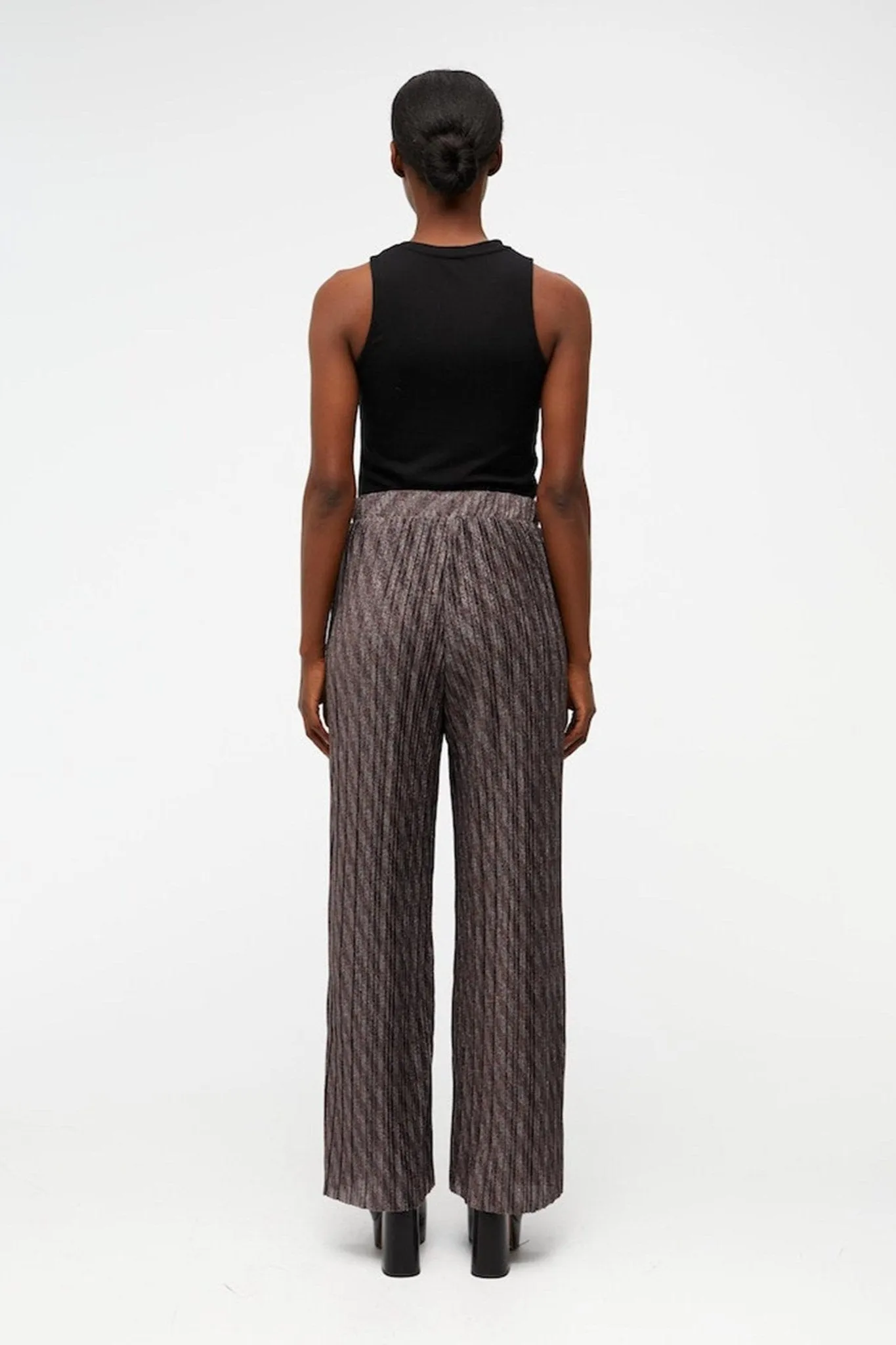 Lux High Waist Pants - Black