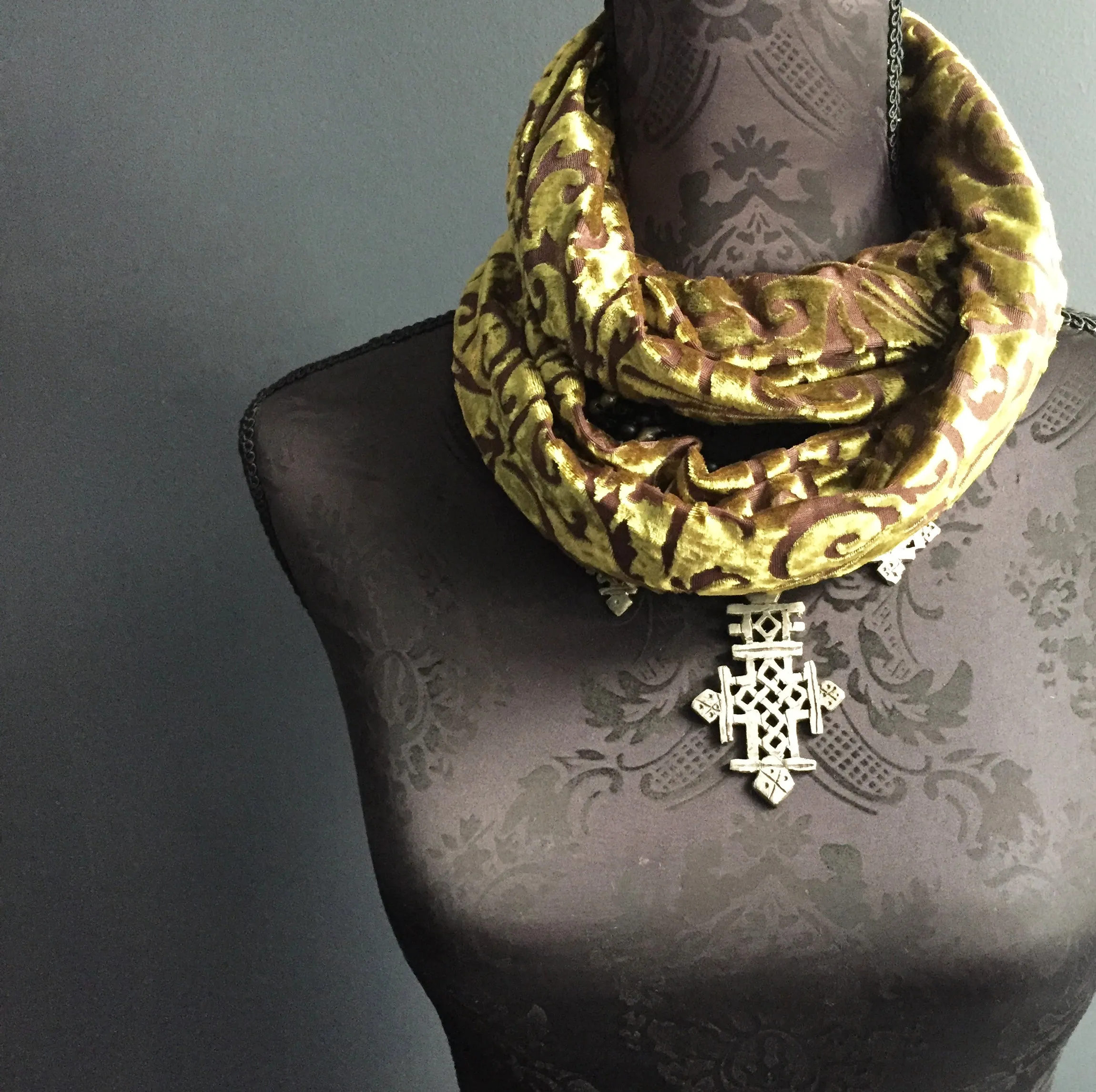 Luxe Velvet Infinity Scarf