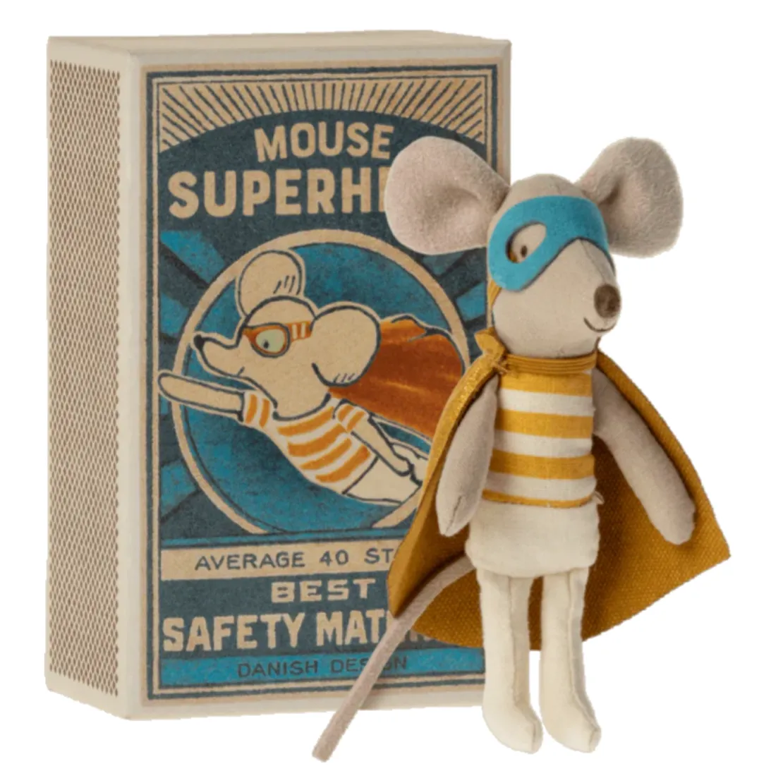 Maileg Super Hero Mouse Little Brother