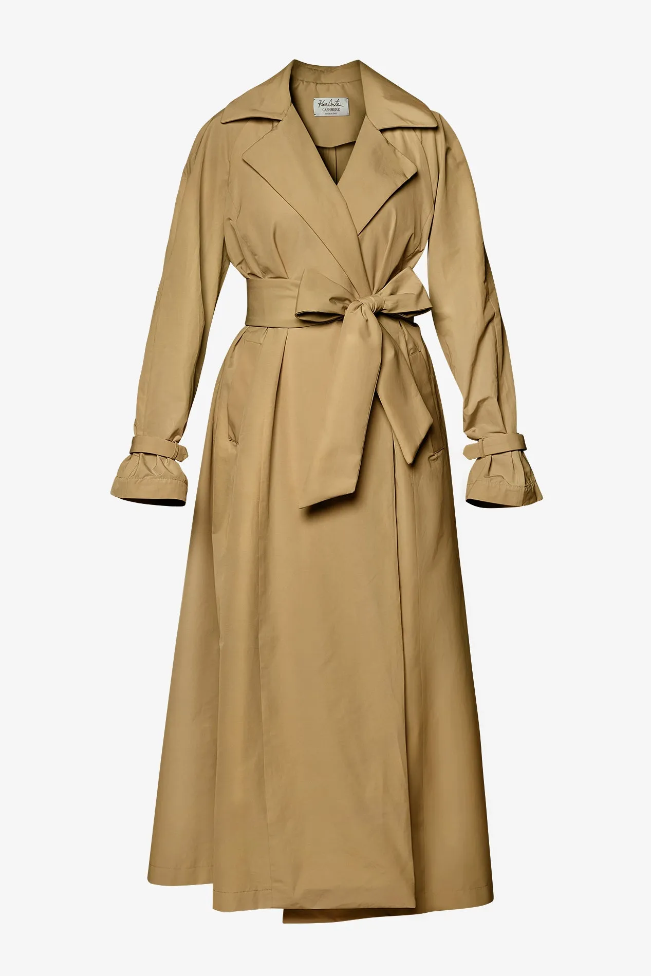 Marlene Trench Coat In Camel