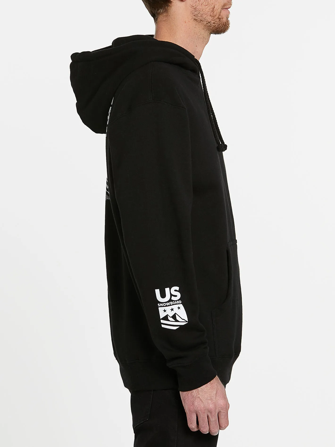 Mens USA Pullover - Black