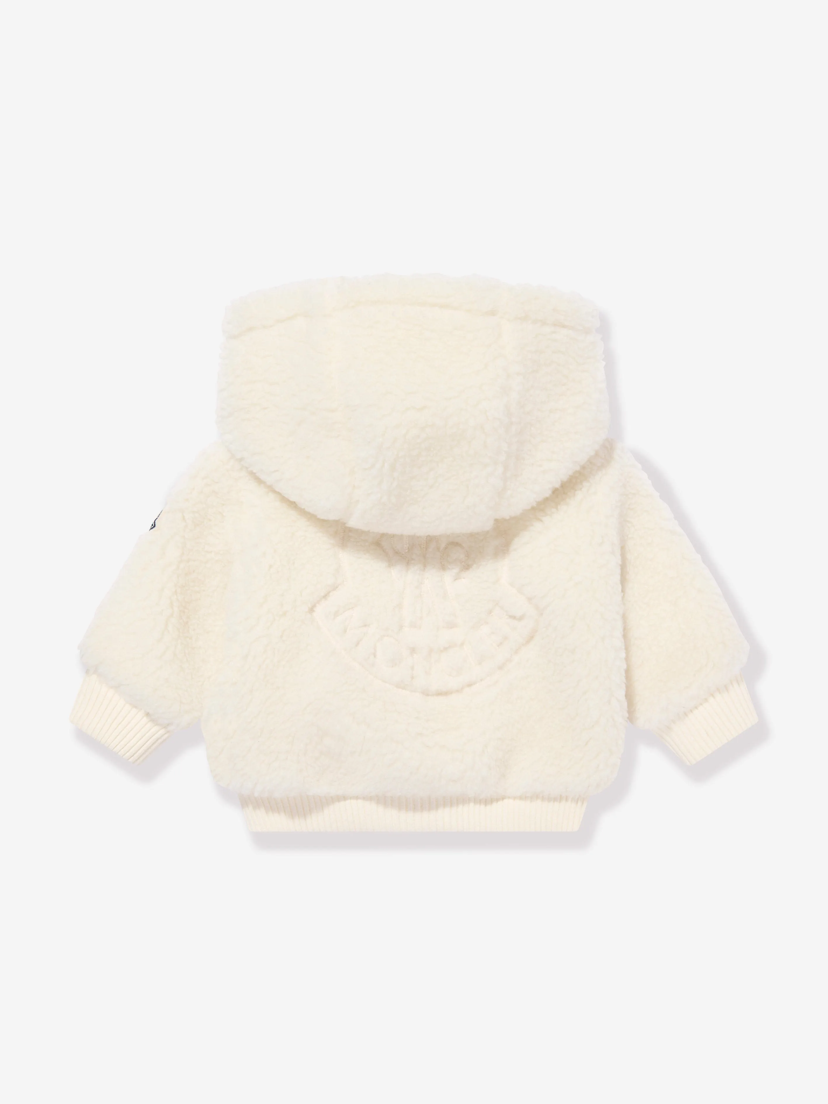 Moncler Enfant Baby Boys Zip Up Top in Ivory