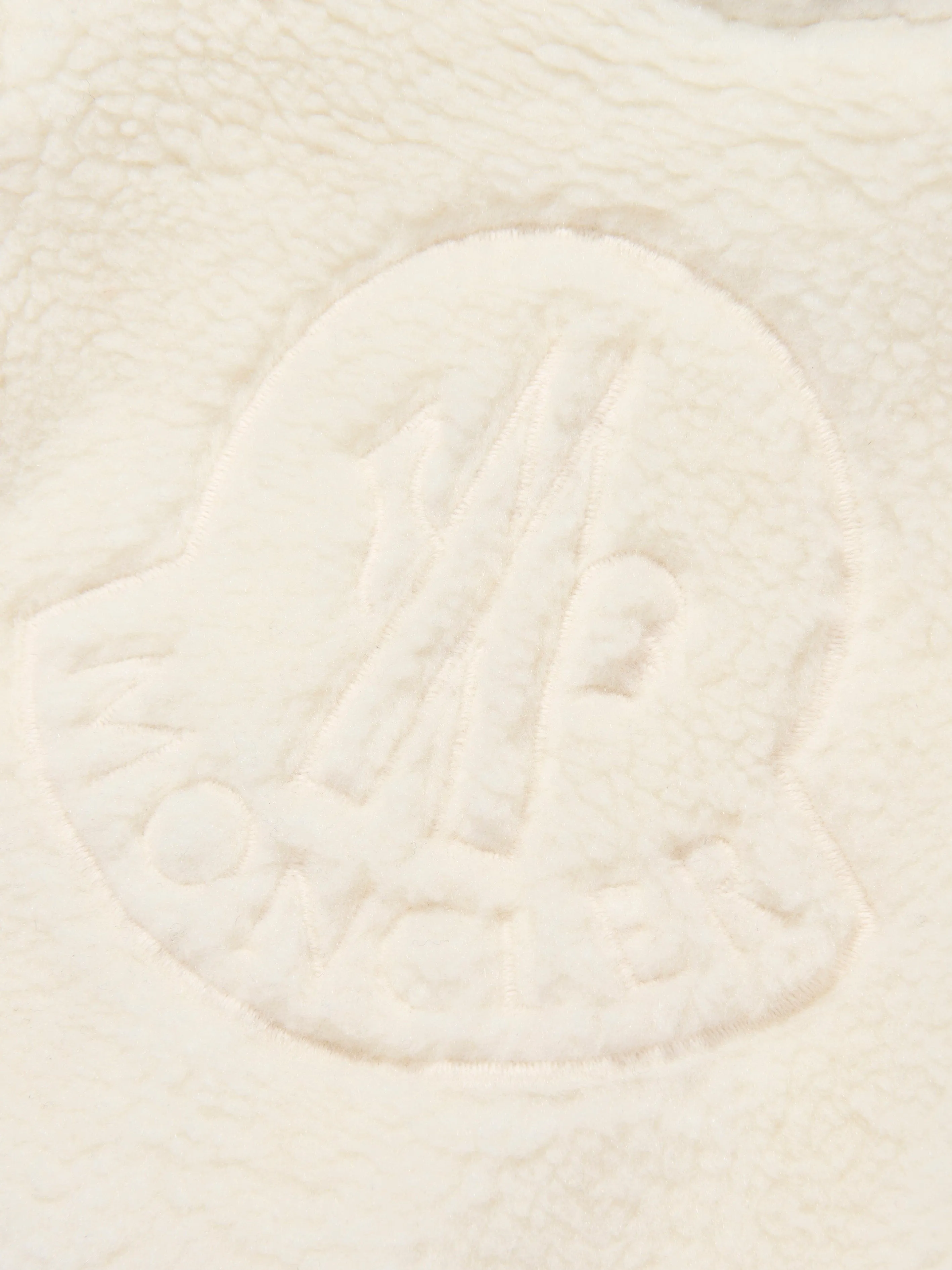 Moncler Enfant Baby Boys Zip Up Top in Ivory