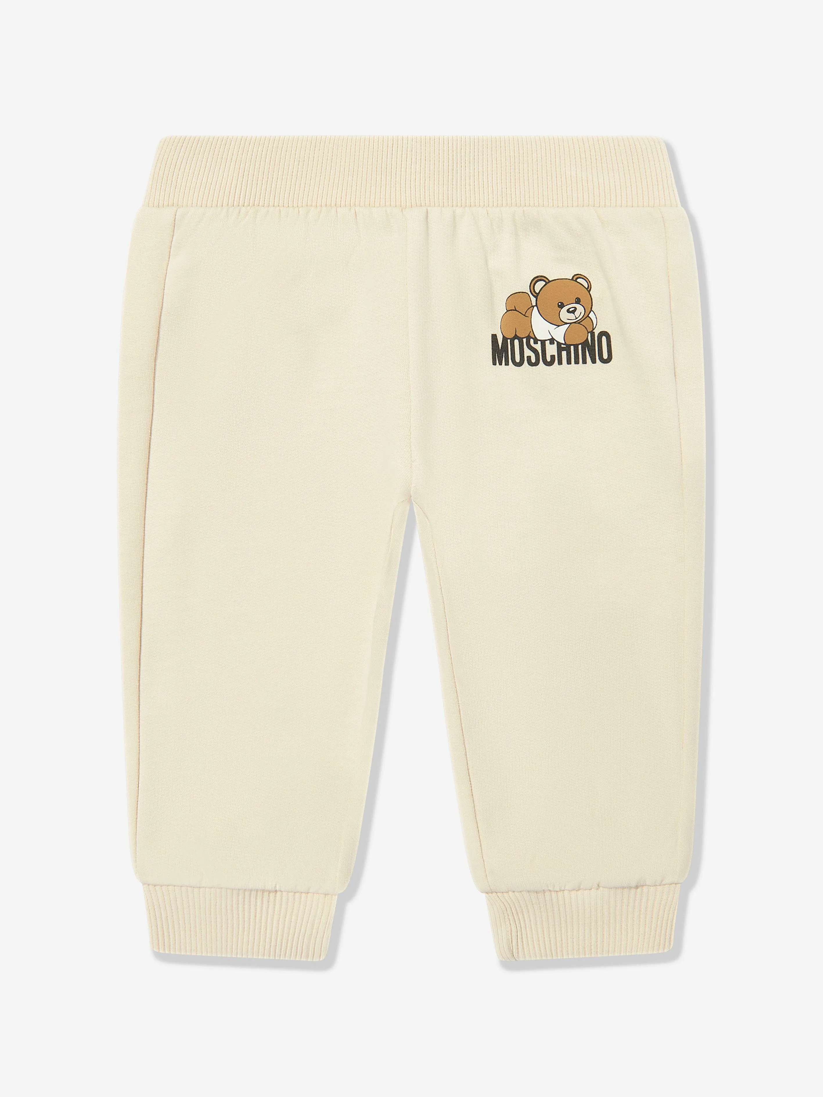 Moschino Baby Bear Tracksuit With Gift Box in Beige