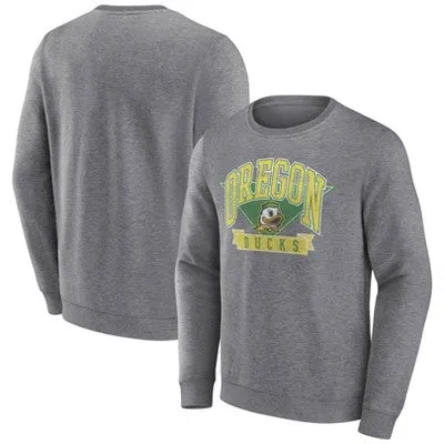 New - Oregon Ducks Men's Pullover Team Logo Sweatshirts Year-Round NCAA Licensed