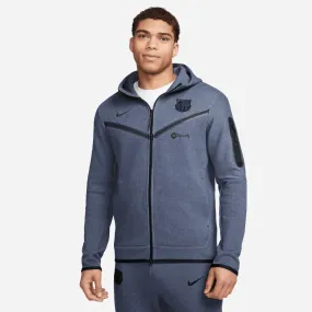 Nike 2023-24 Barcelona Men's NSW Techfleece Full Zip Hoodie