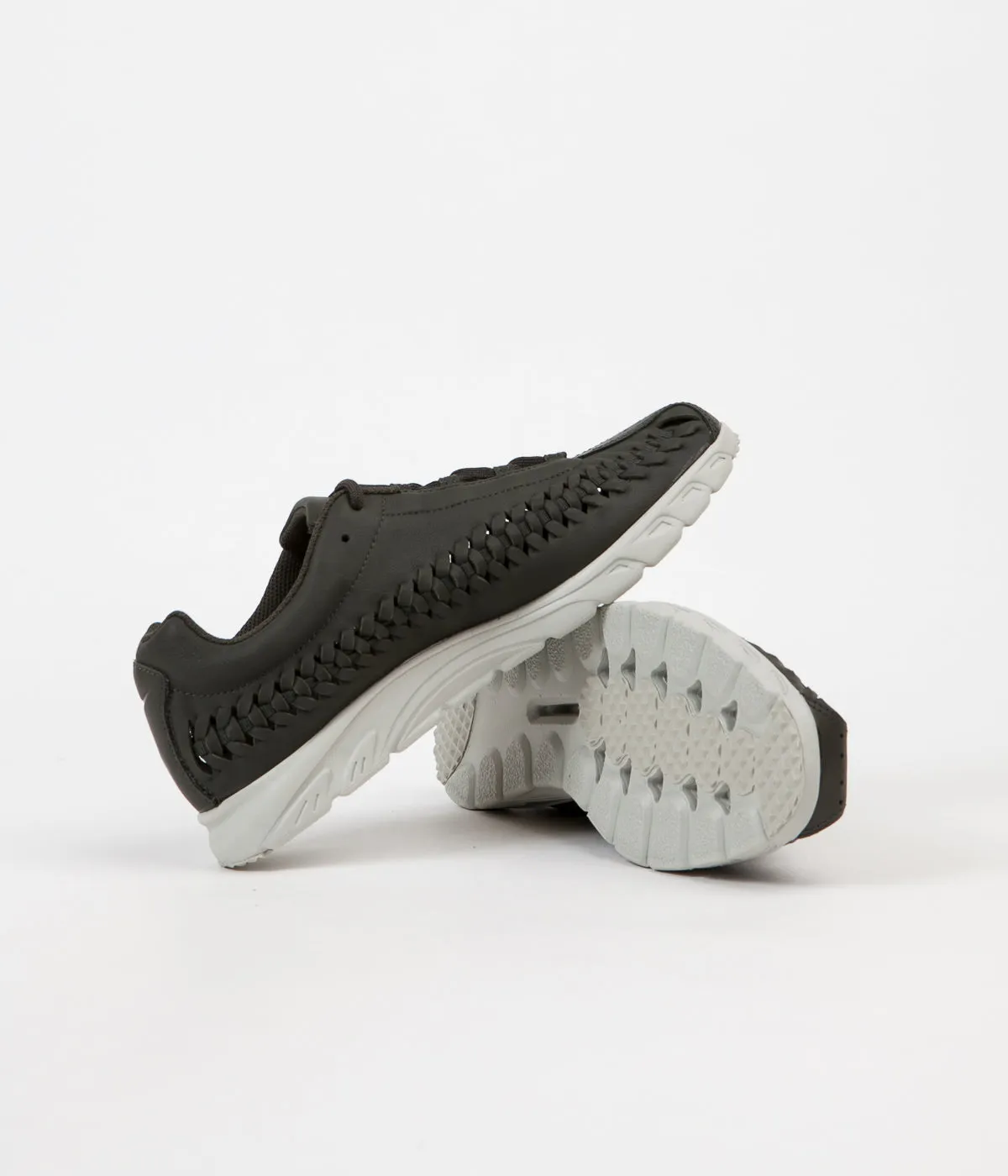 Nike Mayfly Woven Shoes - Sequoia / Pale Grey - Black