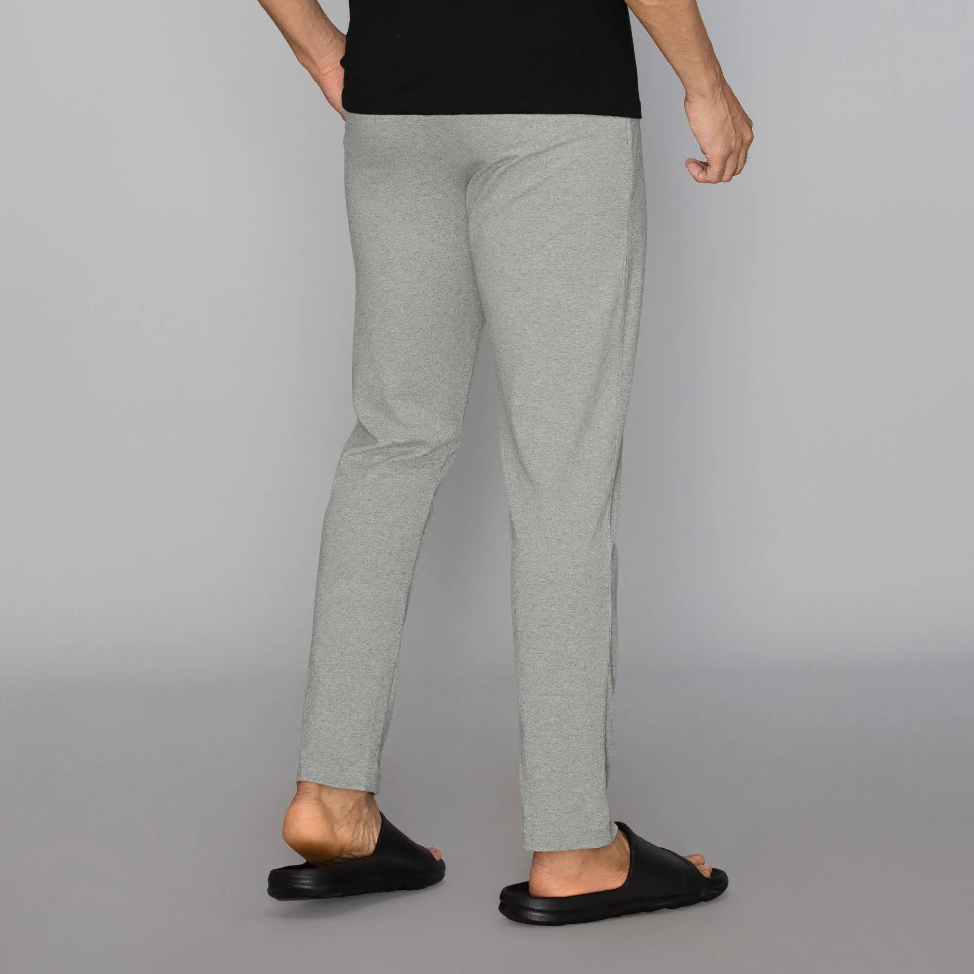 Nova Cotton Rich Track Pants Frost Grey