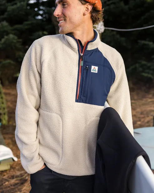 Offgrid 2.0 1/2 Zip Sherpa Fleece - Oatmeal