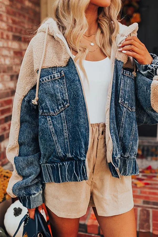 Oh So Cozy Denim Jacket